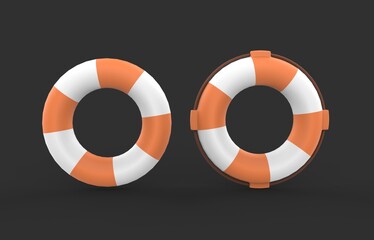 Lifebuoy 3D Model 3D model