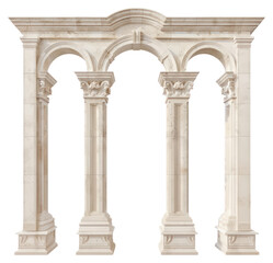 Fototapeta premium Elegant classical architectural archway
