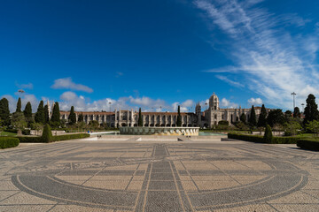 garden of the empire at Belem lisbon