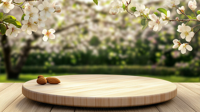 a background with mands and blosom