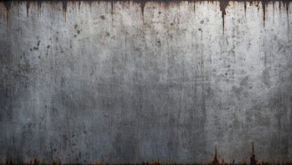 rusty old iron wall texture as background.