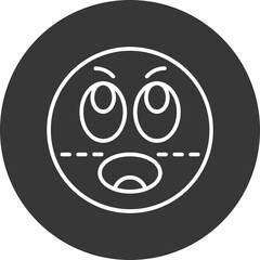 Shout Vector Icon Design