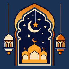 Rectangular frames of the Arabic pattern