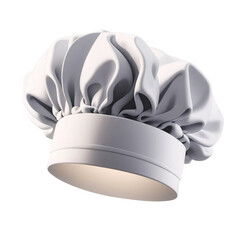 chef hat on white background