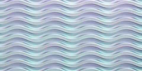 A soothing pattern of wavy lines in soft pastel colors.