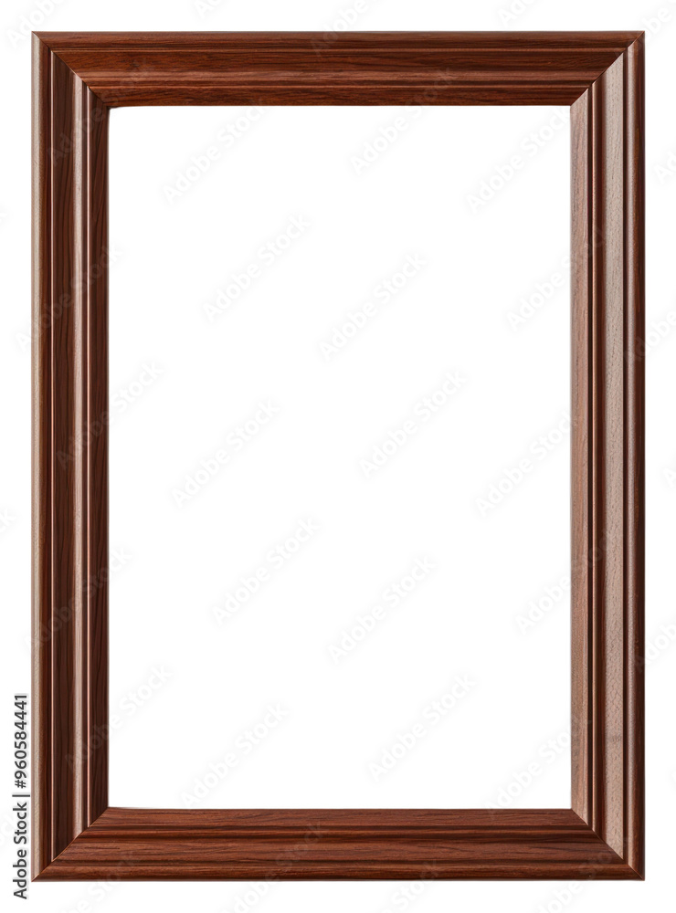 Sticker PNG Dark brown backgrounds frame wood.