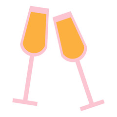 illustration of  a glass