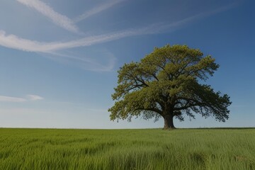 Obraz premium tree in the field