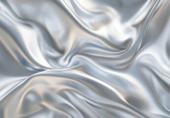 Abstract blurred background with silver metallic texture, light and shadow effect