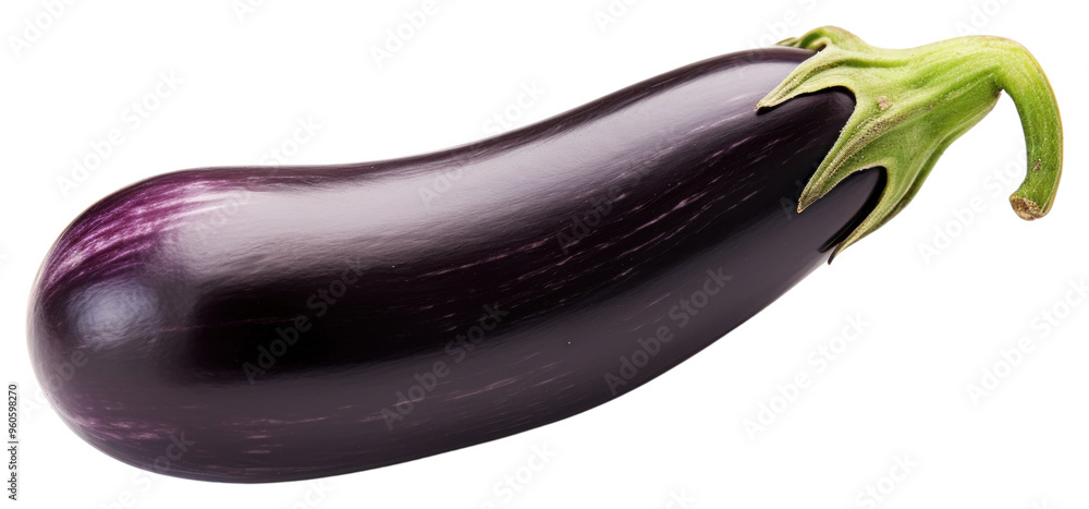 Canvas Prints PNG Ripe eggplant vegetable food white background.