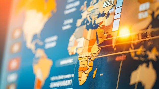 Multi-language support on a global e-commerce site, close-up of language selection drop-down and localized content