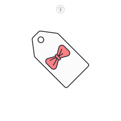 Obraz premium Sale Tag, Shopping tags icon symbol vector illustration isolated on white background