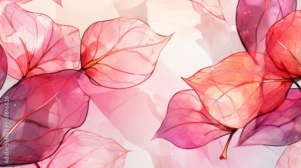 Aufkleber luxurious multicolored abstract texture with gold lines on simple background for wallpaper or banner