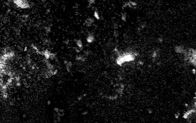 Abstract elegant dark black background vector illustration with vintage distressed grunge texture and white charcoal color paint. Dark grey textured concrete wall splash particle white fire effect.