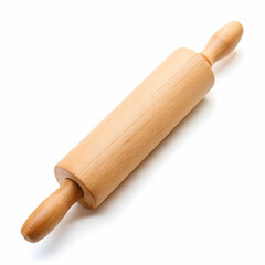 a rolling pin isolated on a white background