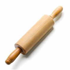 a rolling pin isolated on a white background
