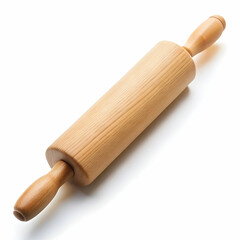 a rolling pin isolated on a white background