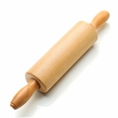 a rolling pin isolated on a white background