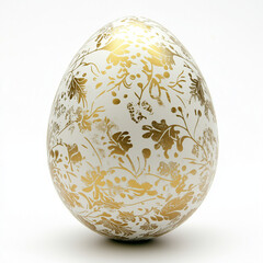 the eggs with gold texture 