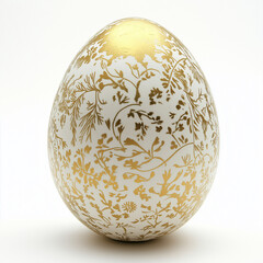 the eggs with gold texture 