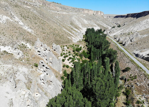 Located in Kayseri, Turkey, Soganli Valley is famous for its rock churches. Tokali, Secret, Domed, Karabas, Tahtali Churches are the most well-known ones.