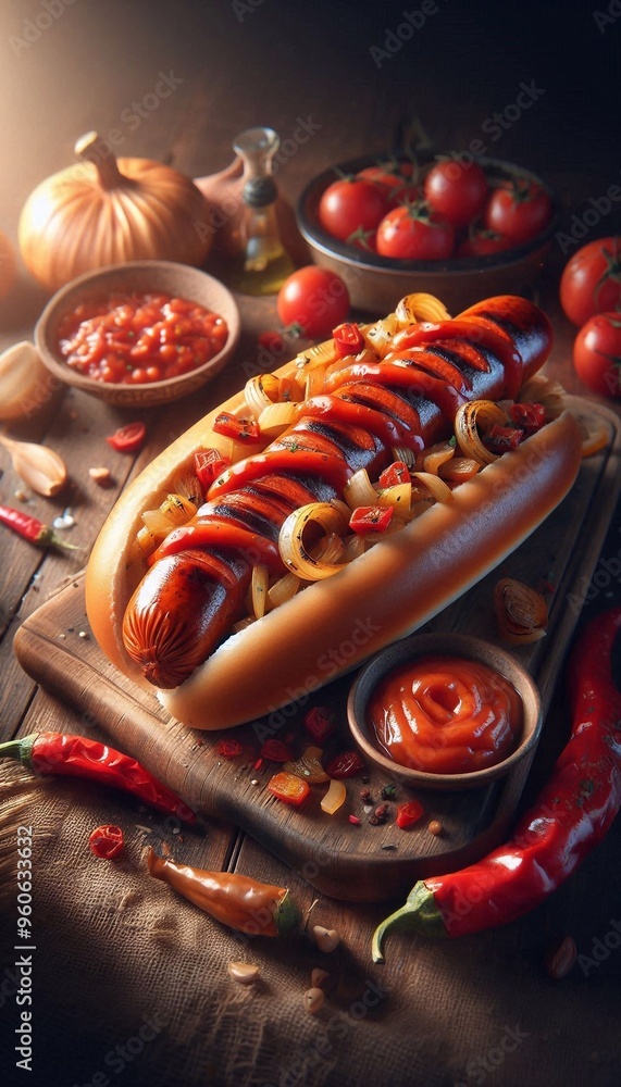 Poster hot dog