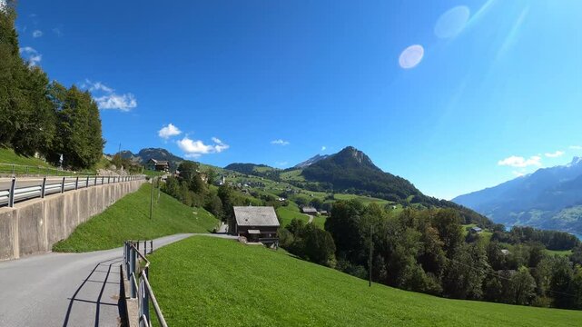 Village of Amden and surrunding areas