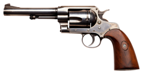 PNG Pistol handgun revolver weapon.
