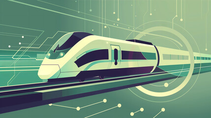 High-Tech Cybersecurity Systems Protecting High-Speed Trains and Safeguarding Sensitive Data
