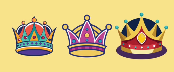 King Crown Vector | Royal Crown Symbol for Luxury Design, Branding, and Graphic Projects
