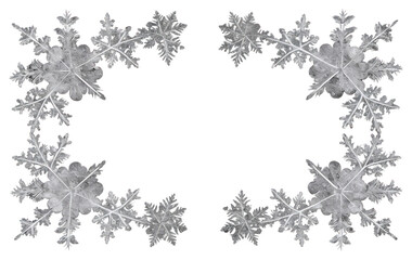 PNG Snowflake chandelier outdoors winter.