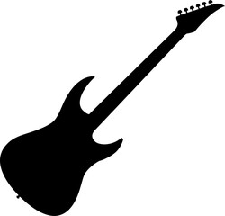 Fototapeta premium Guitar solid icon, flat icon