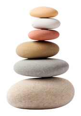 PNG Zen rocks balance pebble white background.