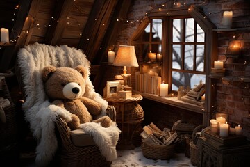 Whimsical Wall Wonderland Christmas Decorations