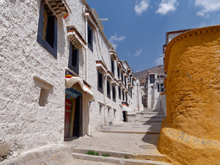 Drepung Monastery located at the foot of Mount Gephel near Lhasa, Tibet Autonomous Region of China