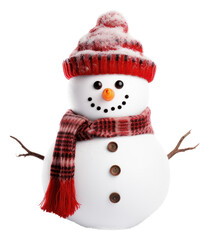 PNG Snowman winter white white background.