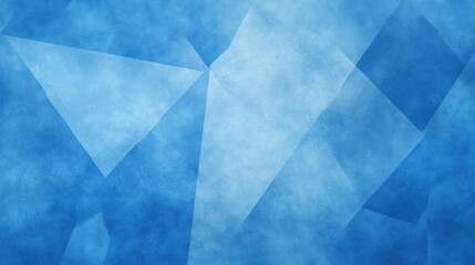 Abstract Blue Geometric Background