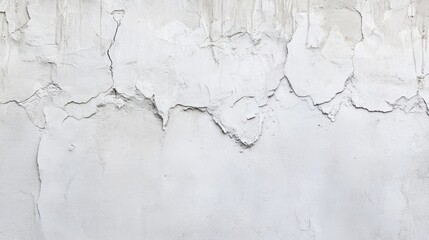 Cracked White Wall Texture