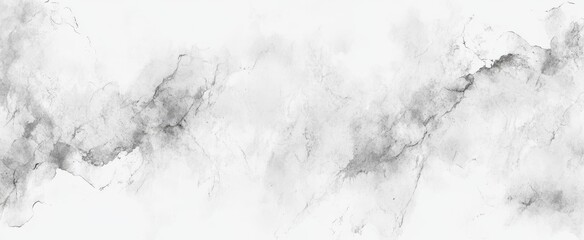 White watercolor background with gray abstract texture for design
