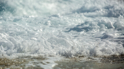 Milos island, Greece, beautiful water and cliffs