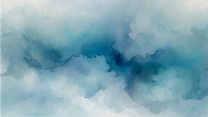 Obraz premium Abstract Watercolor Sky Painting