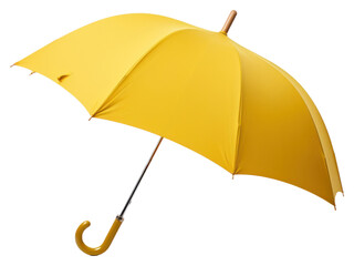PNG Yellow umbrella white background protection sheltering.