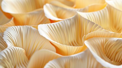 Nautilus shell in closeup, showcasing its iconic spiral pattern. The shell's geometric design is a stunning piece of nature's art.