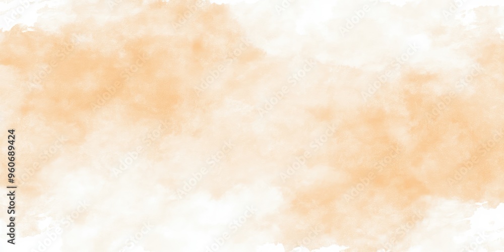 Poster experience the tranquility of a beautiful autumn background with soft watercolor textures and gentle