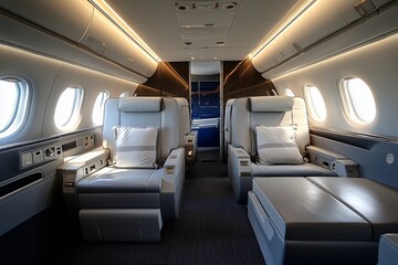 Obraz premium inside domestic Jet Business