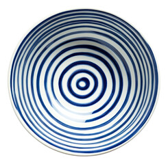 Fototapeta premium PNG Pottery off-white bowl pottery porcelain spiral.