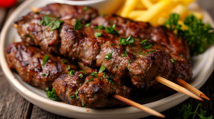 Greek Souvlaki Platter 