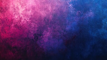 Fototapeta premium A vibrant and textured gradient backdrop blending pink, purple, and blue hues, perfect for artistic and creative uses.