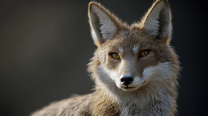 Fototapeta premium Close-up Portrait of a Coyote