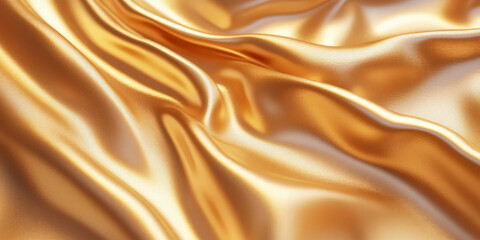 Fototapeta premium A bright textured surface with a soft, satin-like finish, glowing with vivid, warm tones that create a sense of luxury.